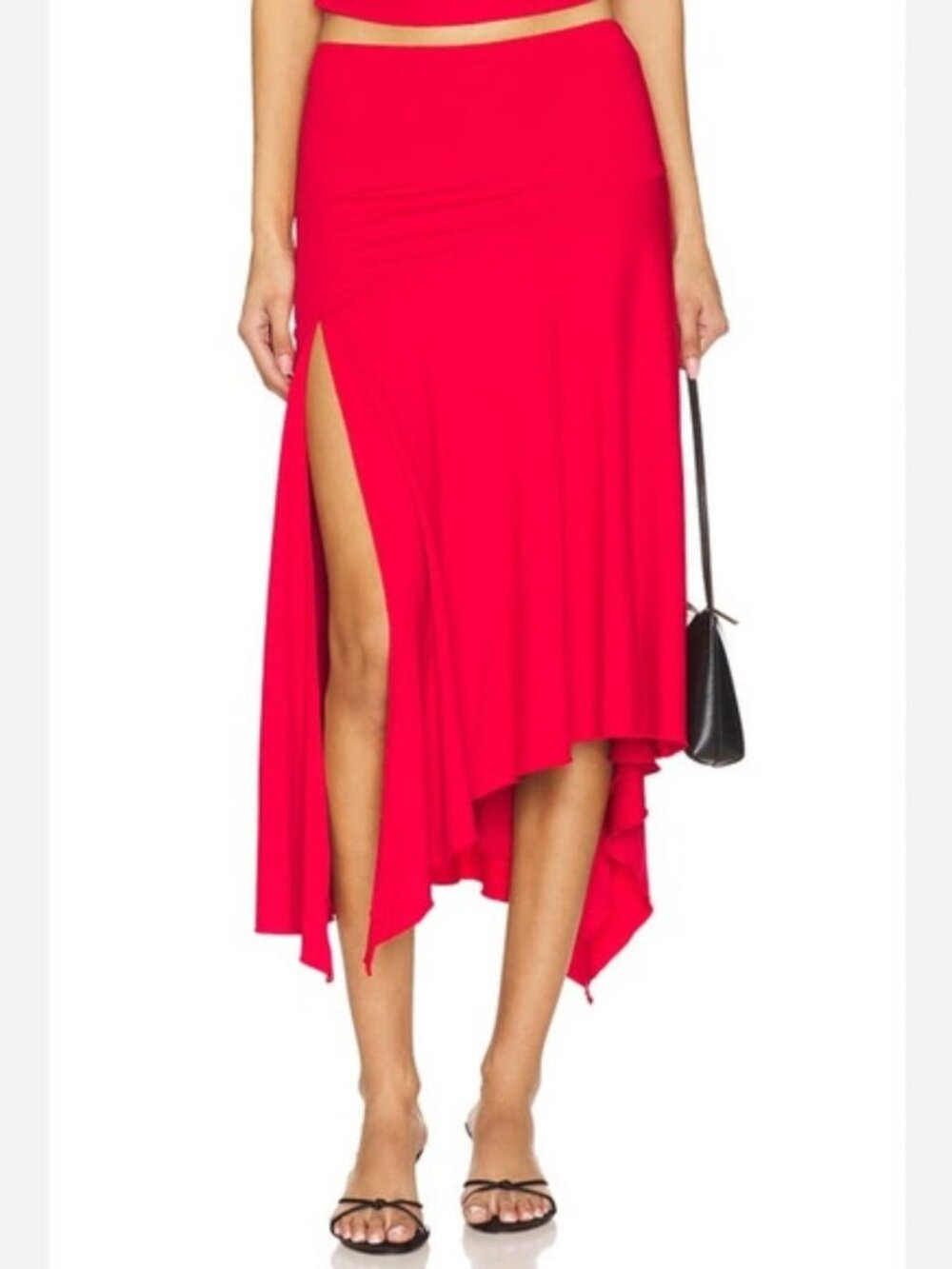 superdown jaqualina midi skirt large NWT
